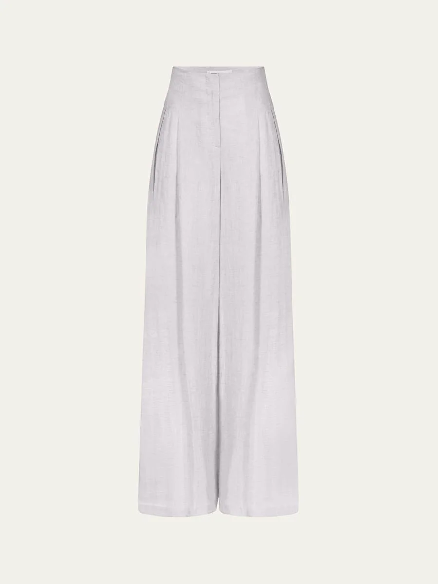 Drew Hemp Wide-Leg Pants - 1