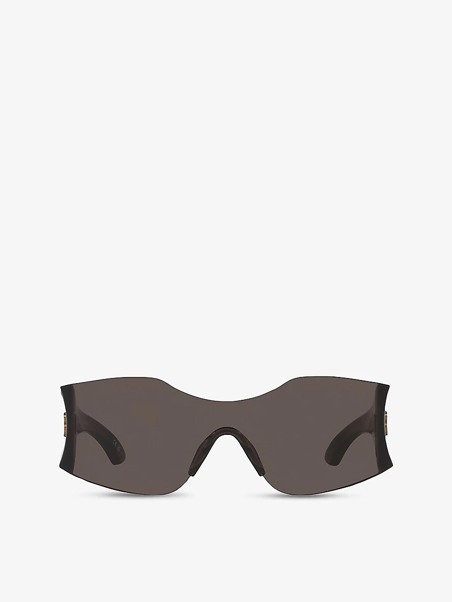 BB0292S Rectangular-Frame Acetate Sunglasses - 1