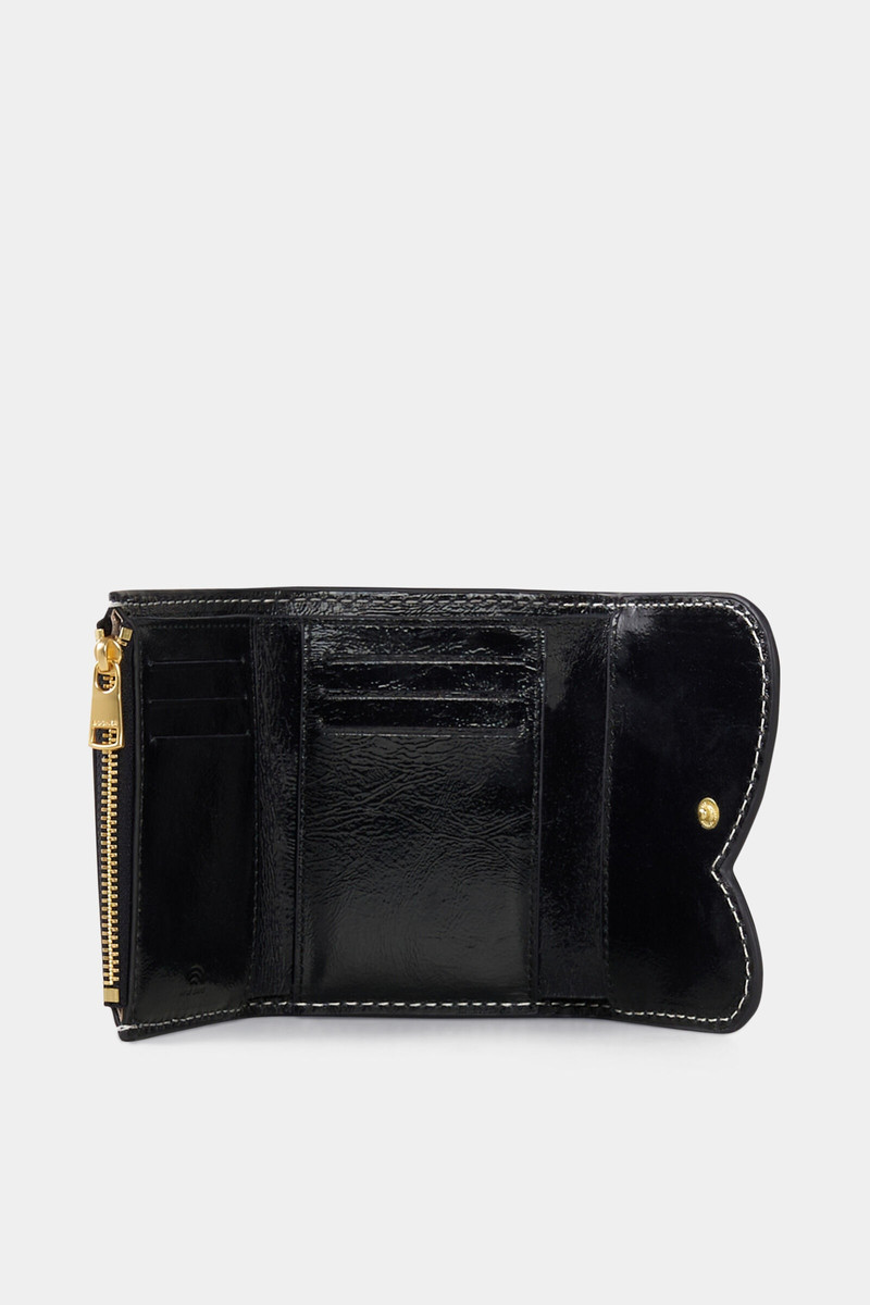 Bex Maeve Wallet in Brown/Black 4