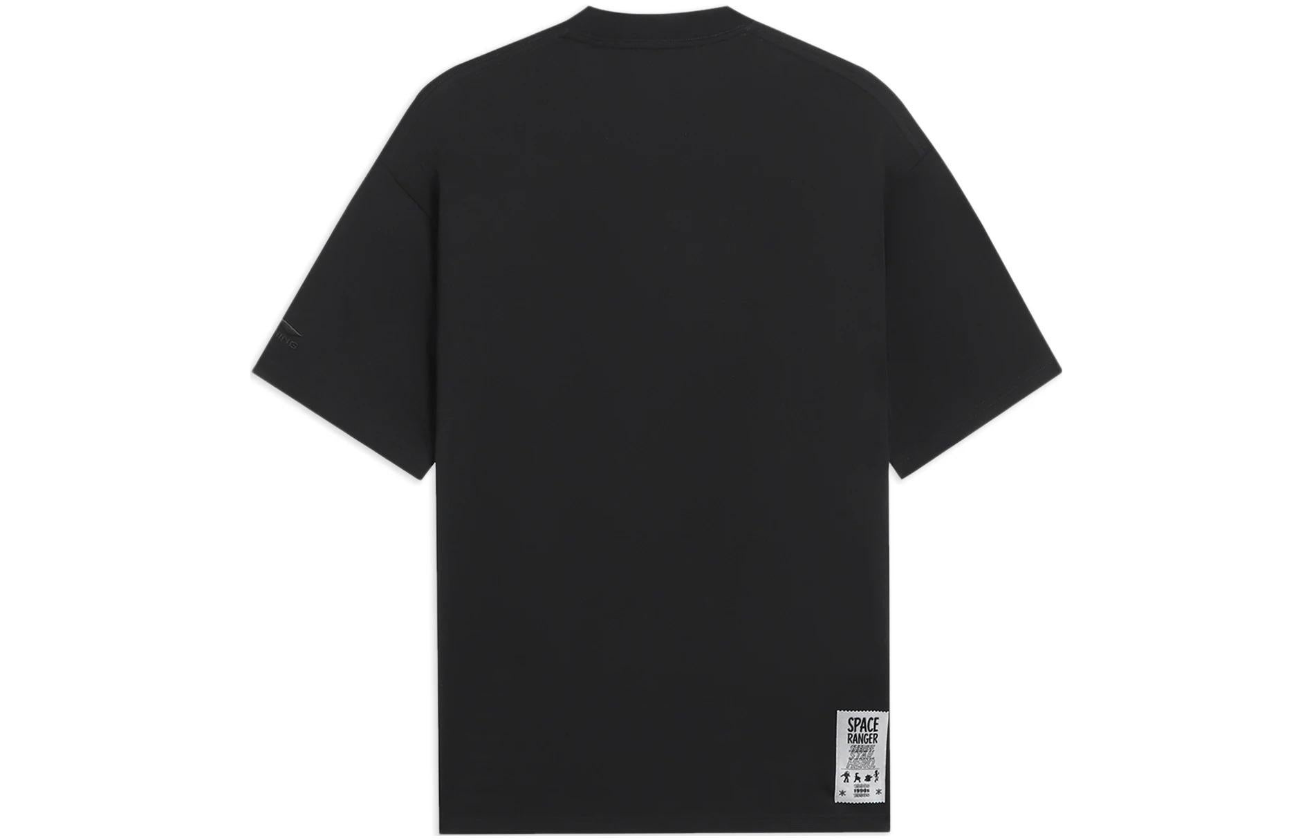 Li-Ning x Disney Toy Story Graphic Loose Fit T-shirt 'Black' AHSS703-1 - 2