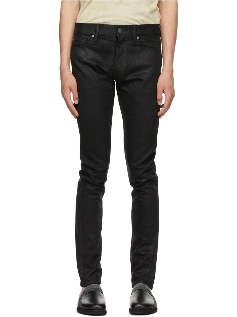 Black Waxed 'The Cast 2' Jeans 1