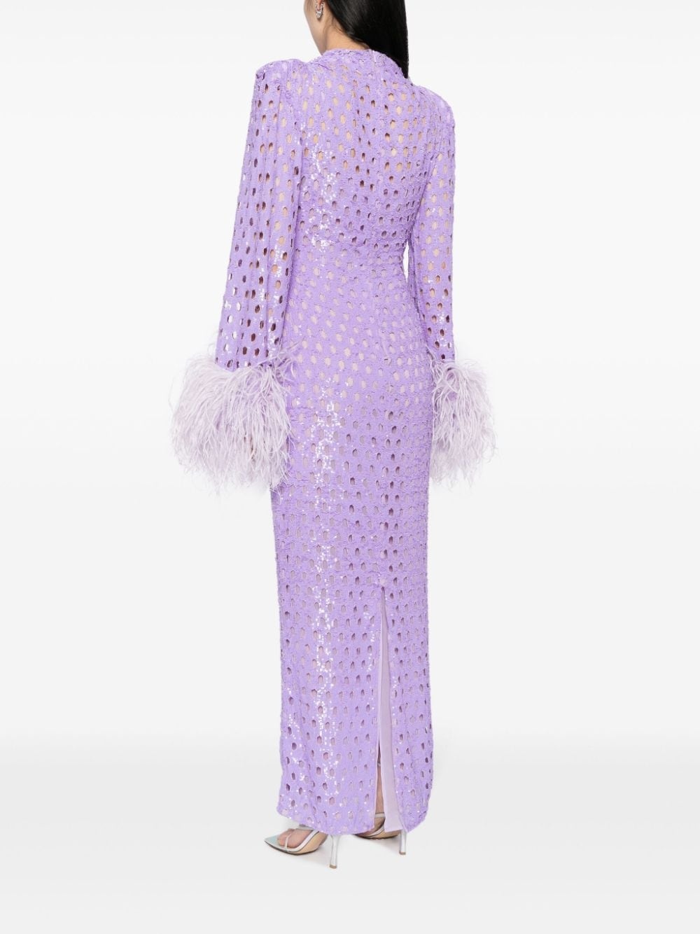 Mara perforated gown - 4
