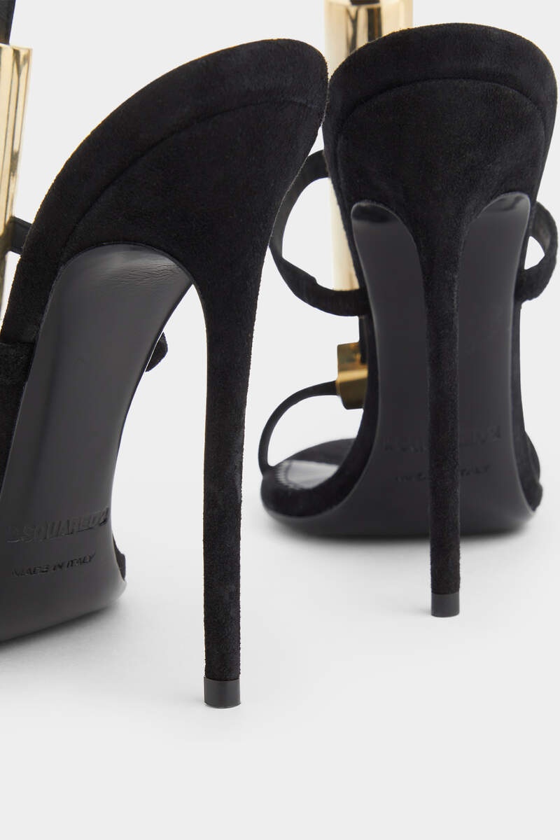 EVENING HEELED SANDALS - 5