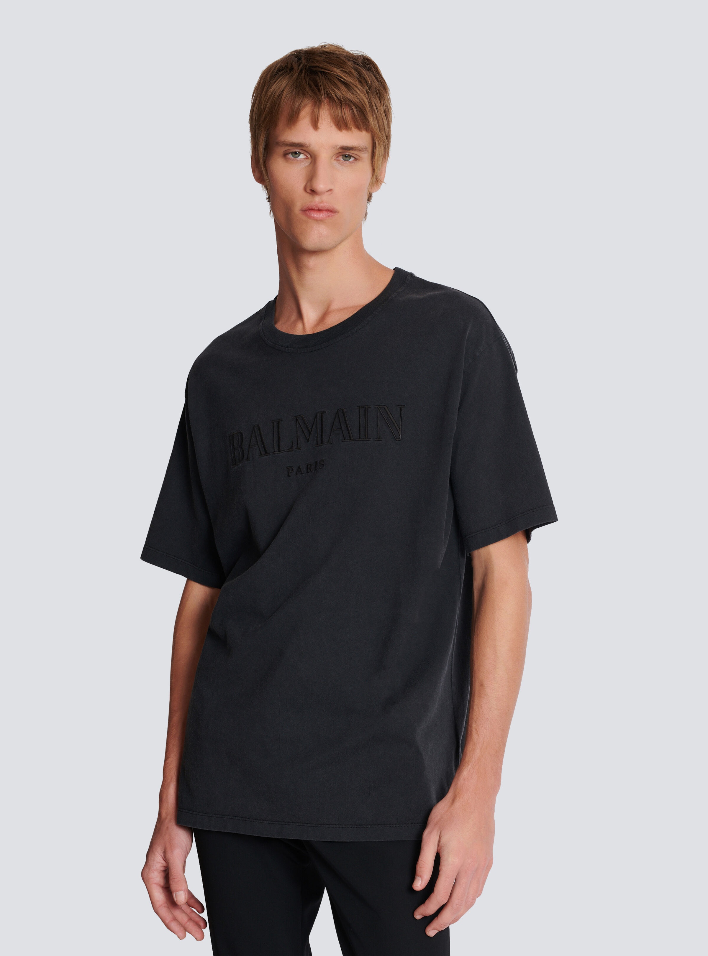 Vintage Balmain embroidered T-shirt - 6