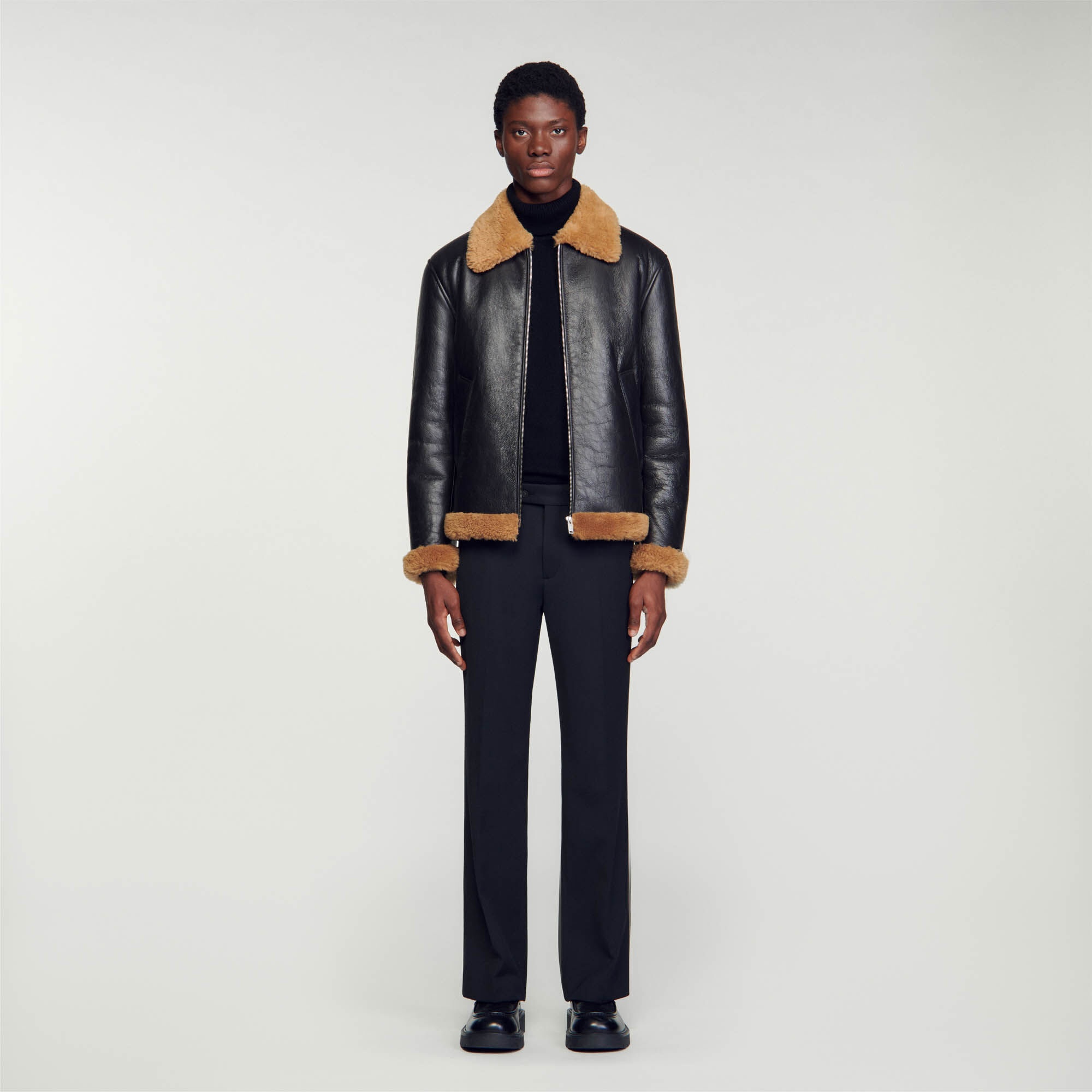 OVERSIZED SHEARLING JACKET - 2