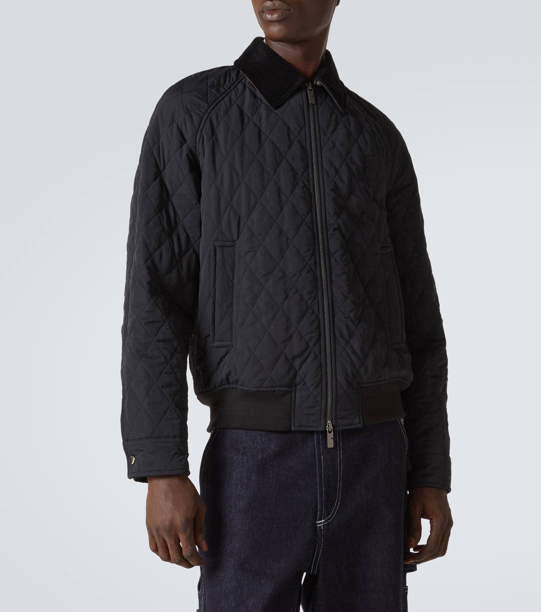 Quilted blouson - 3