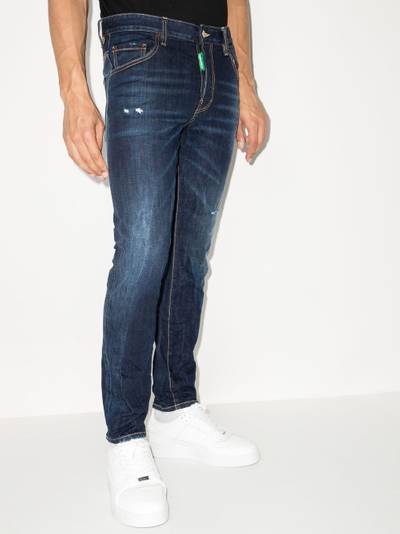 DSQUARED2 low-rise skinny jeans outlook