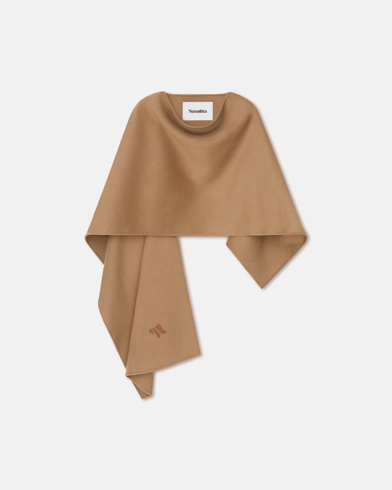 Wool And Silk-Blend Shawl - 1
