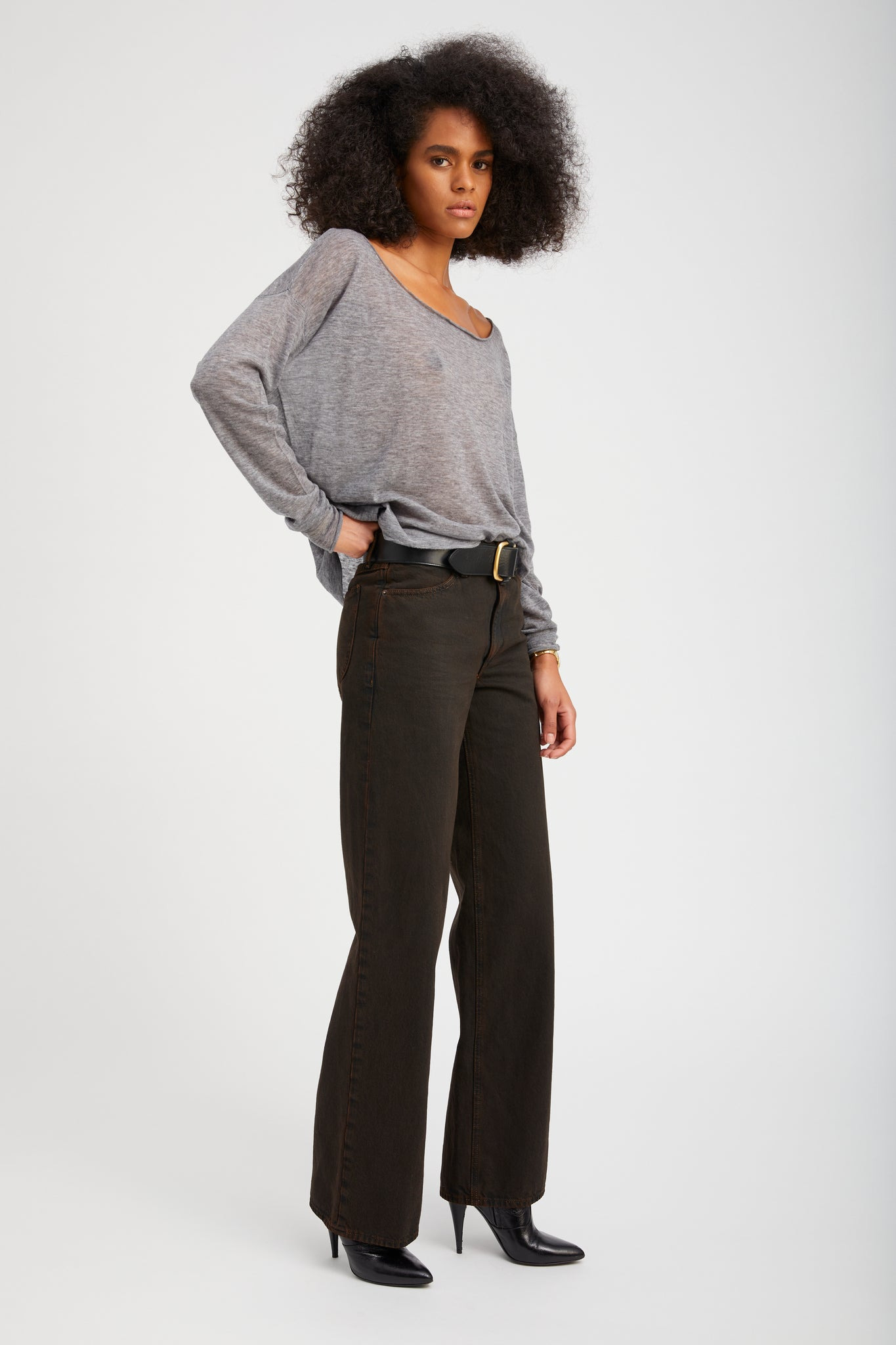 JACKIE BAGGY DENIM - 4