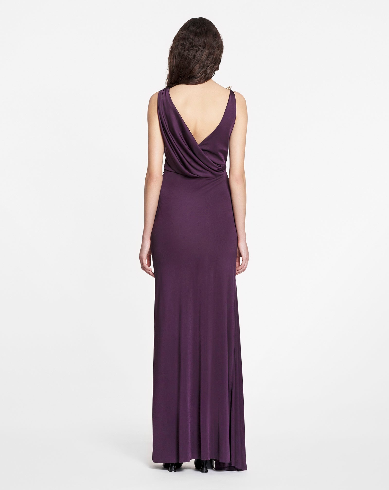 LONG SLEEVELESS DRESS - 4