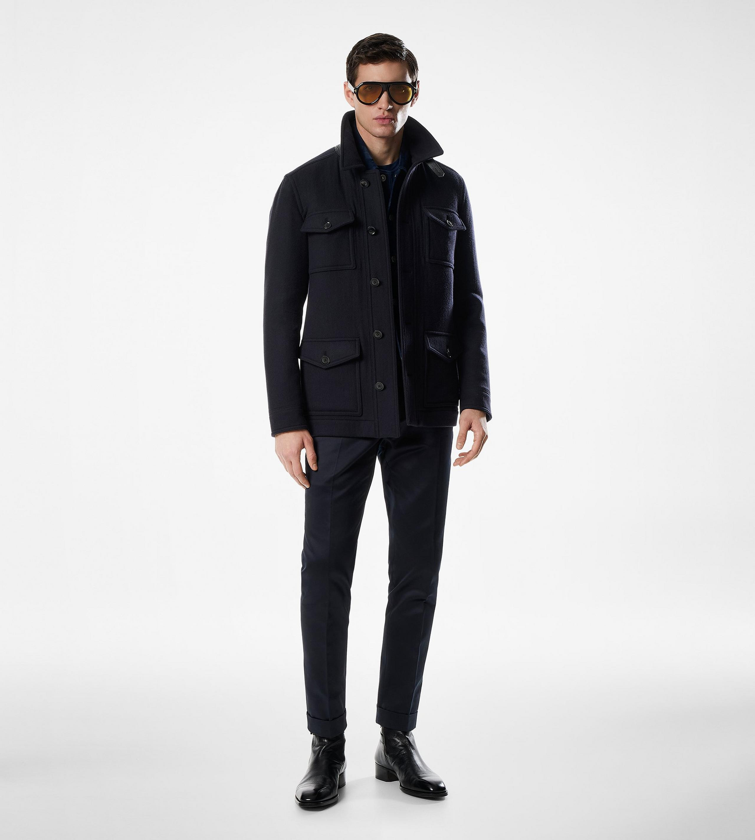 DOUBLE SPLITTABLE TWILL FOUR POCKET JACKET - 2