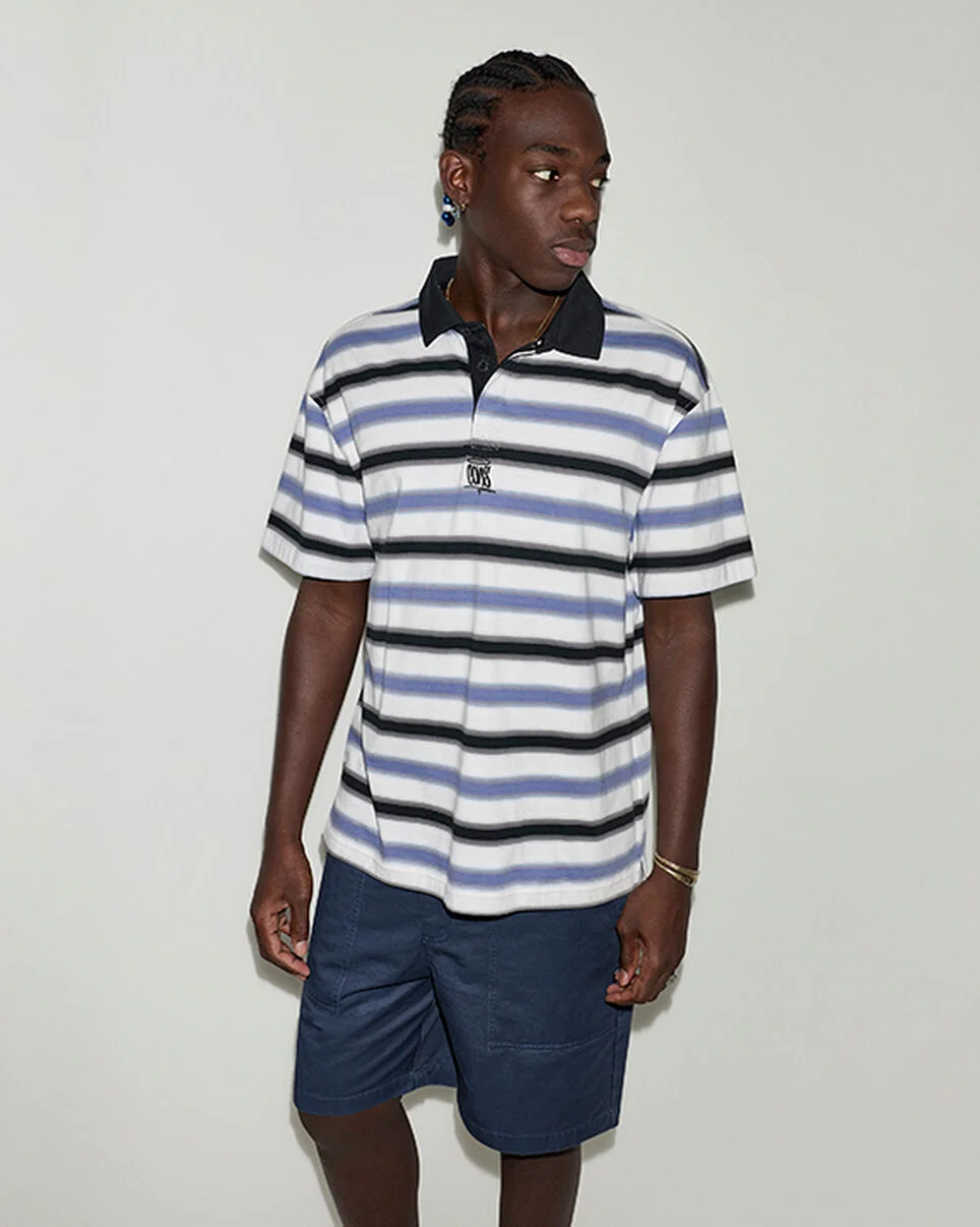 CONS Script Stripe Polo Shirt - 1