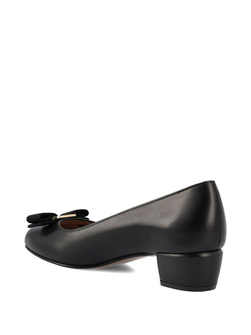 60mm Vara grosgrain-bow low-heel pumps - 4