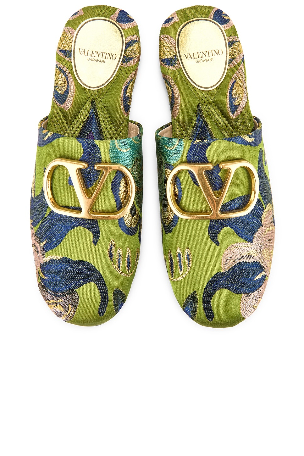 V Logo Signature Slipper - 4