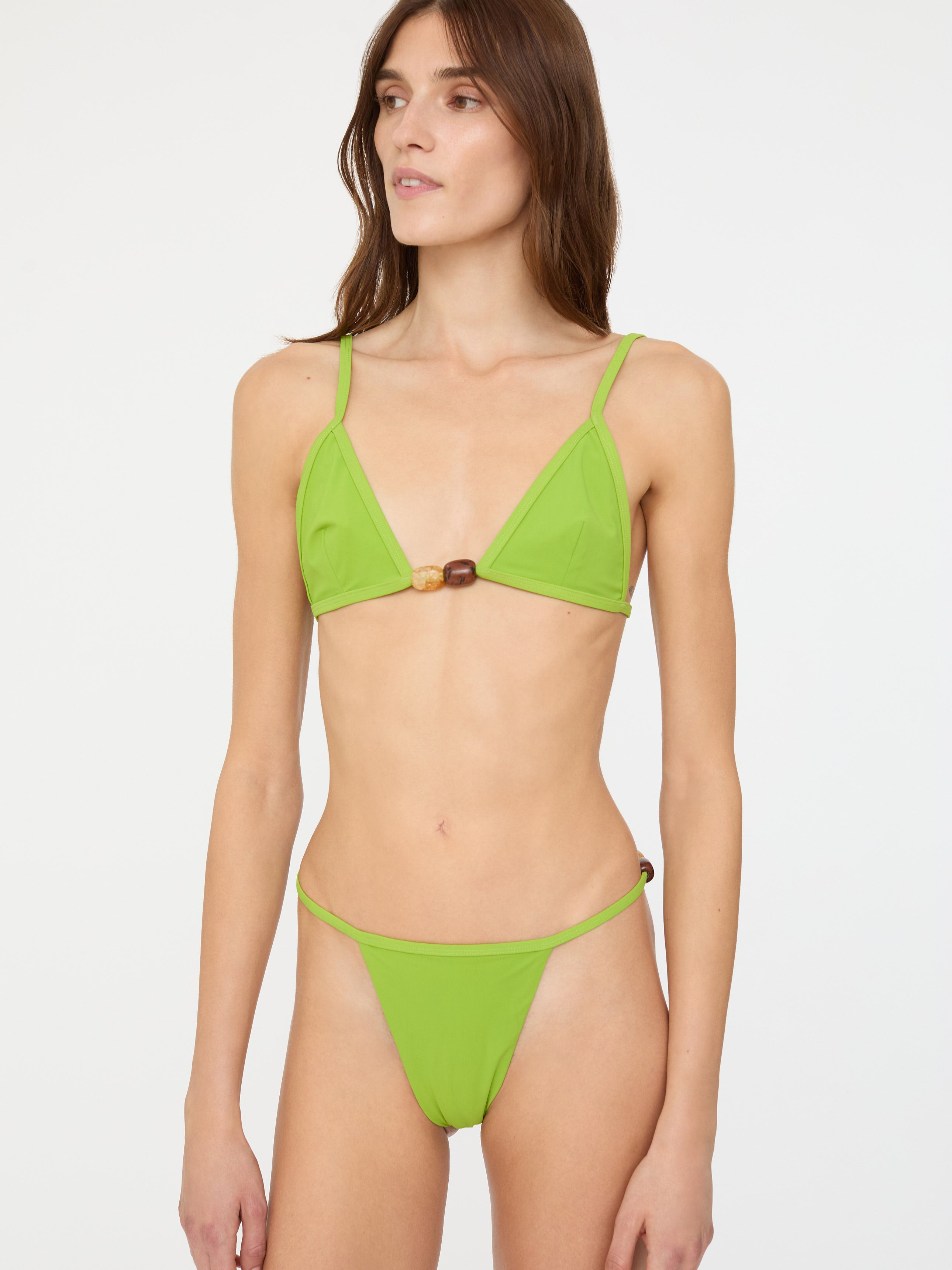 Crystal G String Bikini Brief - 2