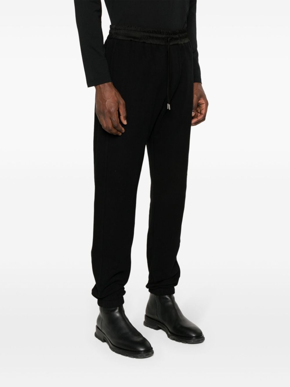 logo-embroidered track pants - 3