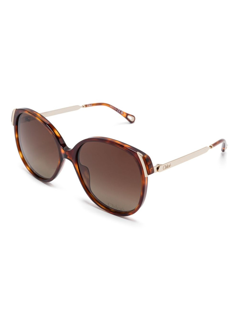 Chloé butterfly-frame sunglasses outlook