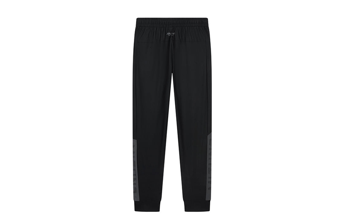 Mizuno Logo Outdoor Casual Pants 'Black' A2CF3112 - 3