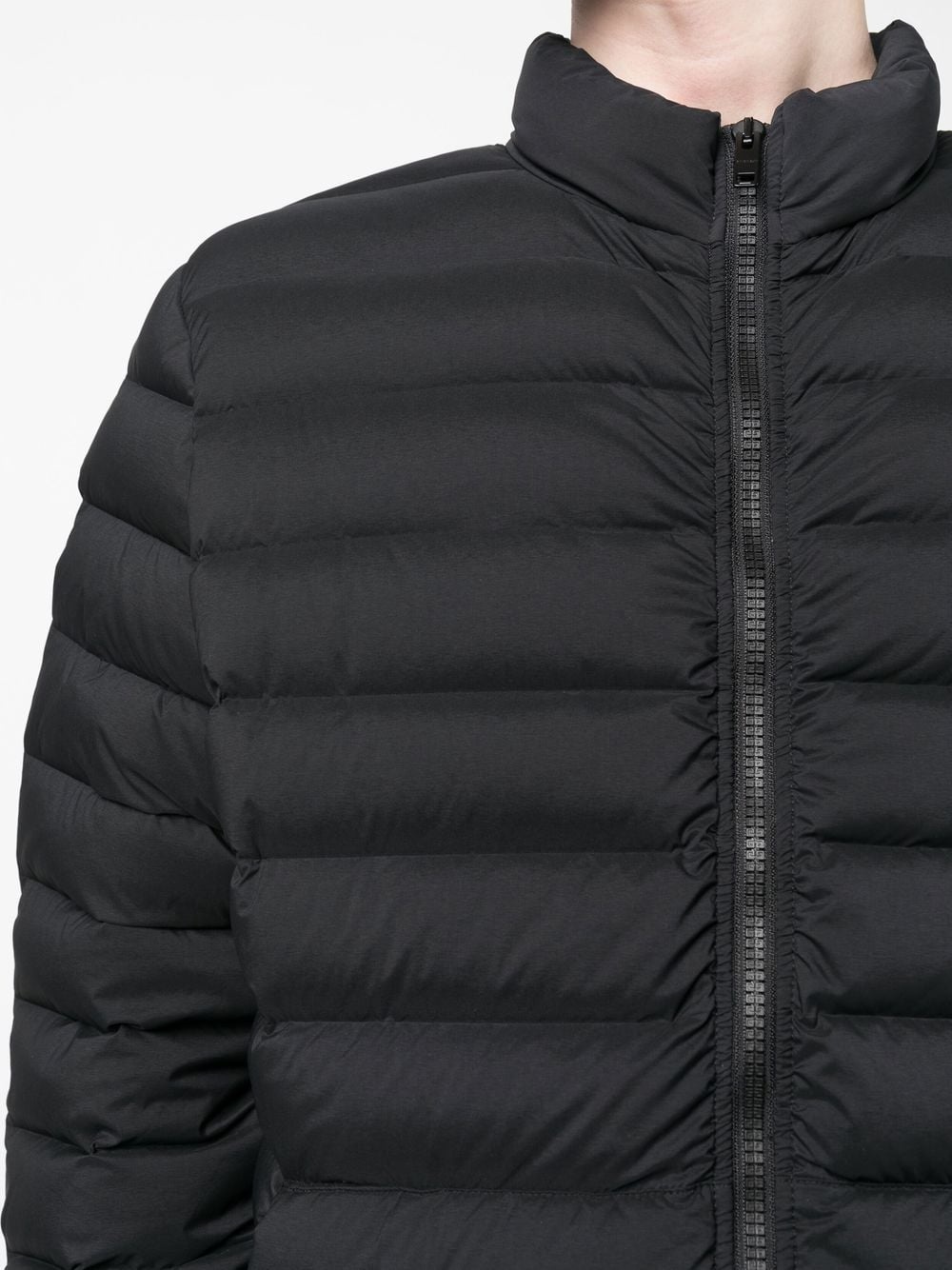 logo-print puffer jacket - 5