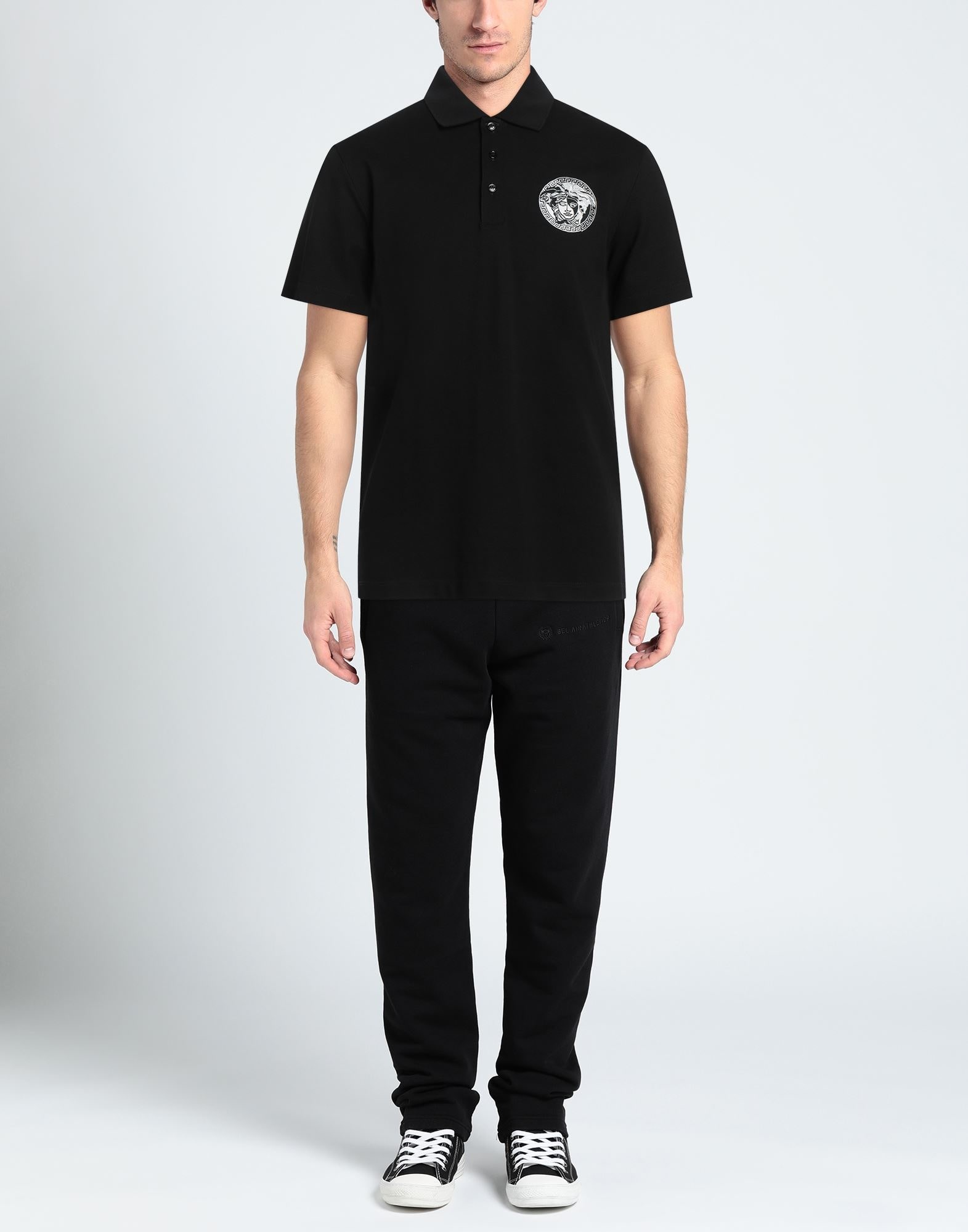 Black Men's Polo Shirt - 2