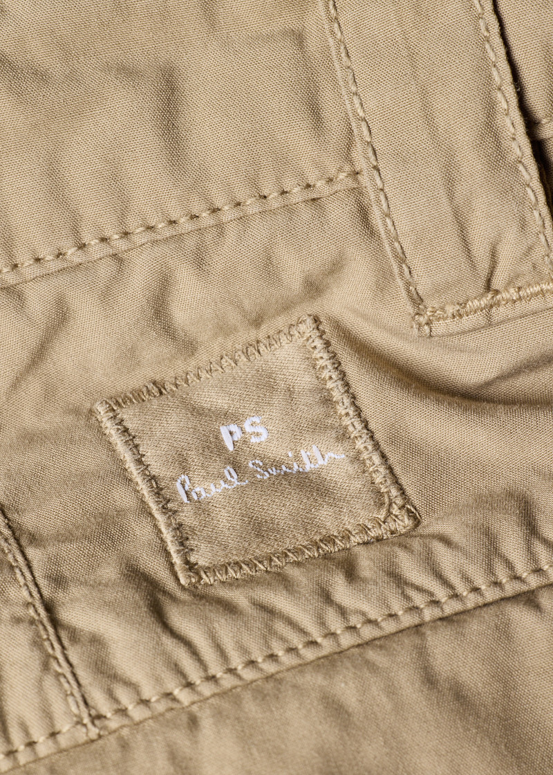 Relaxed-Fit Stone Cotton Chinos 3