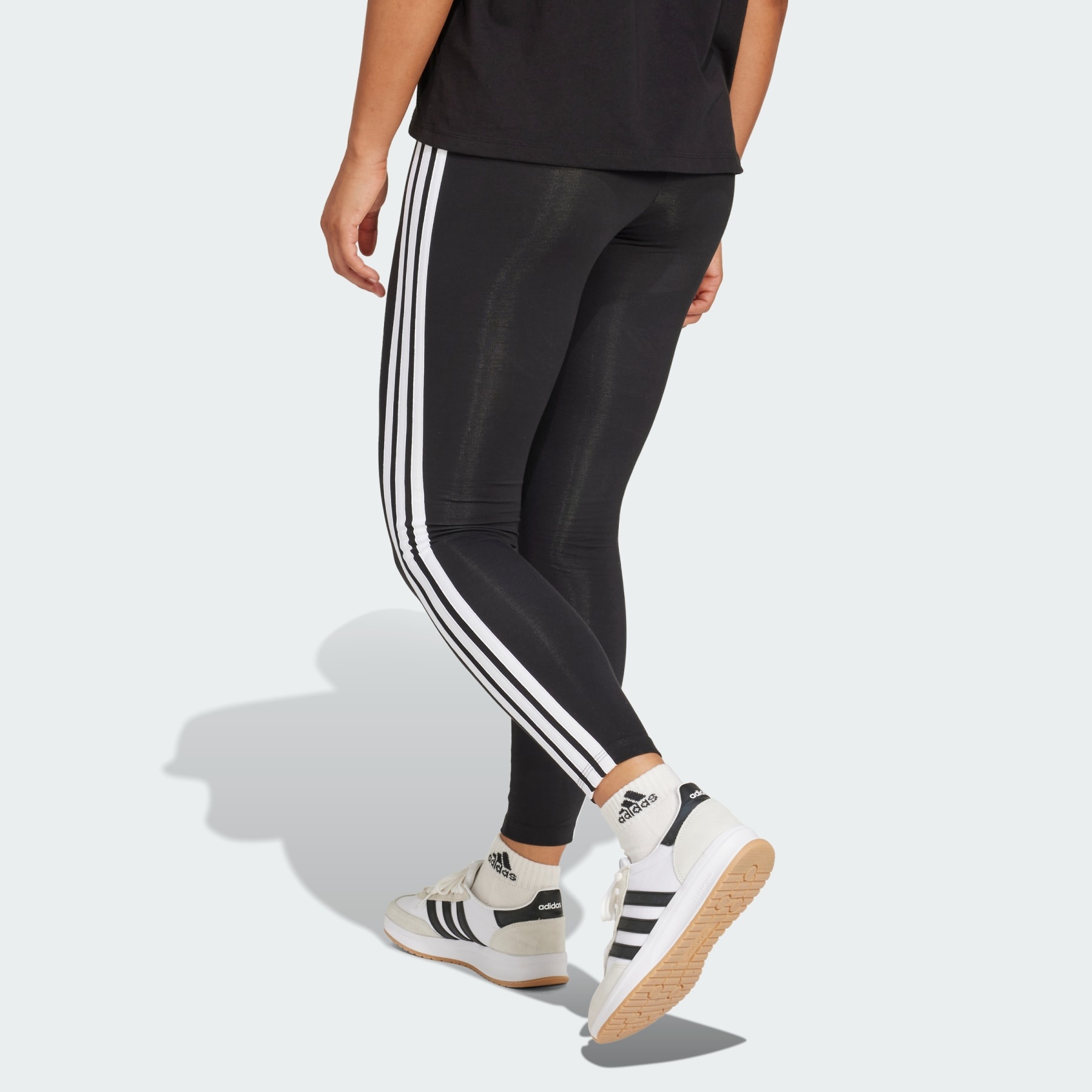 Essentials 3-Stripes Cotton Leggings - 3
