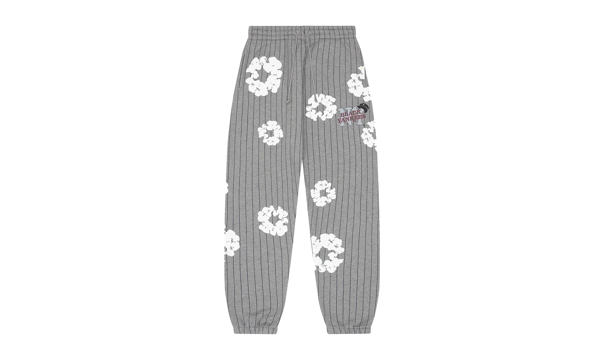 Pinstripe Wreath Sweatpants "Grey" DT239 - 1