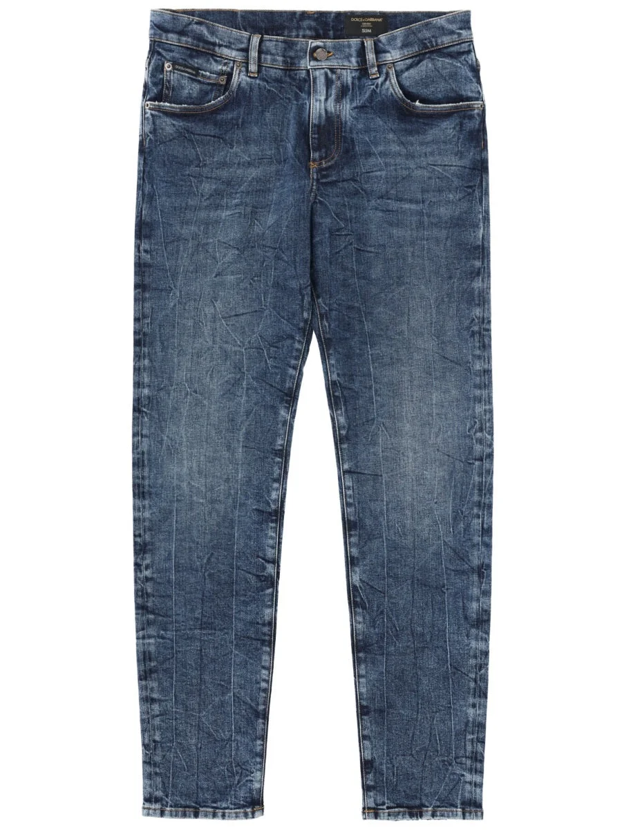 Dolce & Gabbana Men Slim Fit Jeans - 1