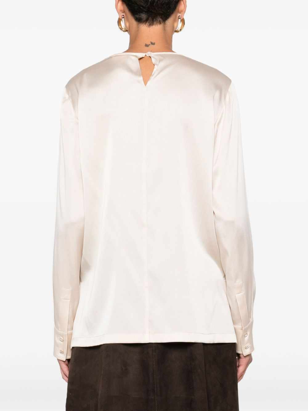 long sleeve blouse - 4