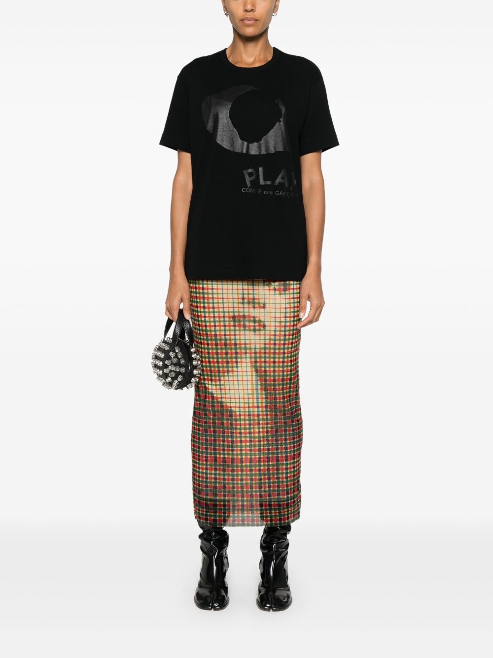 eye-print T-shirt - 3