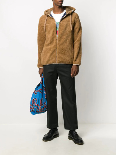 A.P.C. drawstring hooded jacket outlook