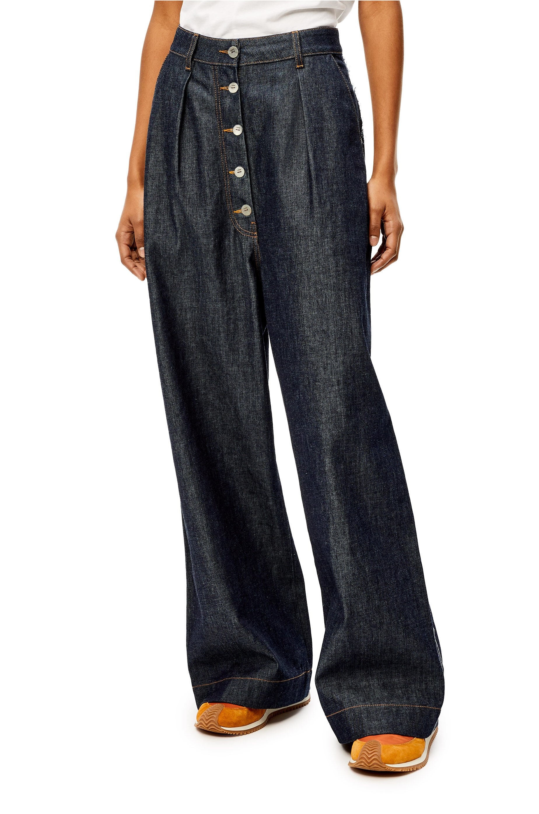 Oversize jeans in washed denim - 3