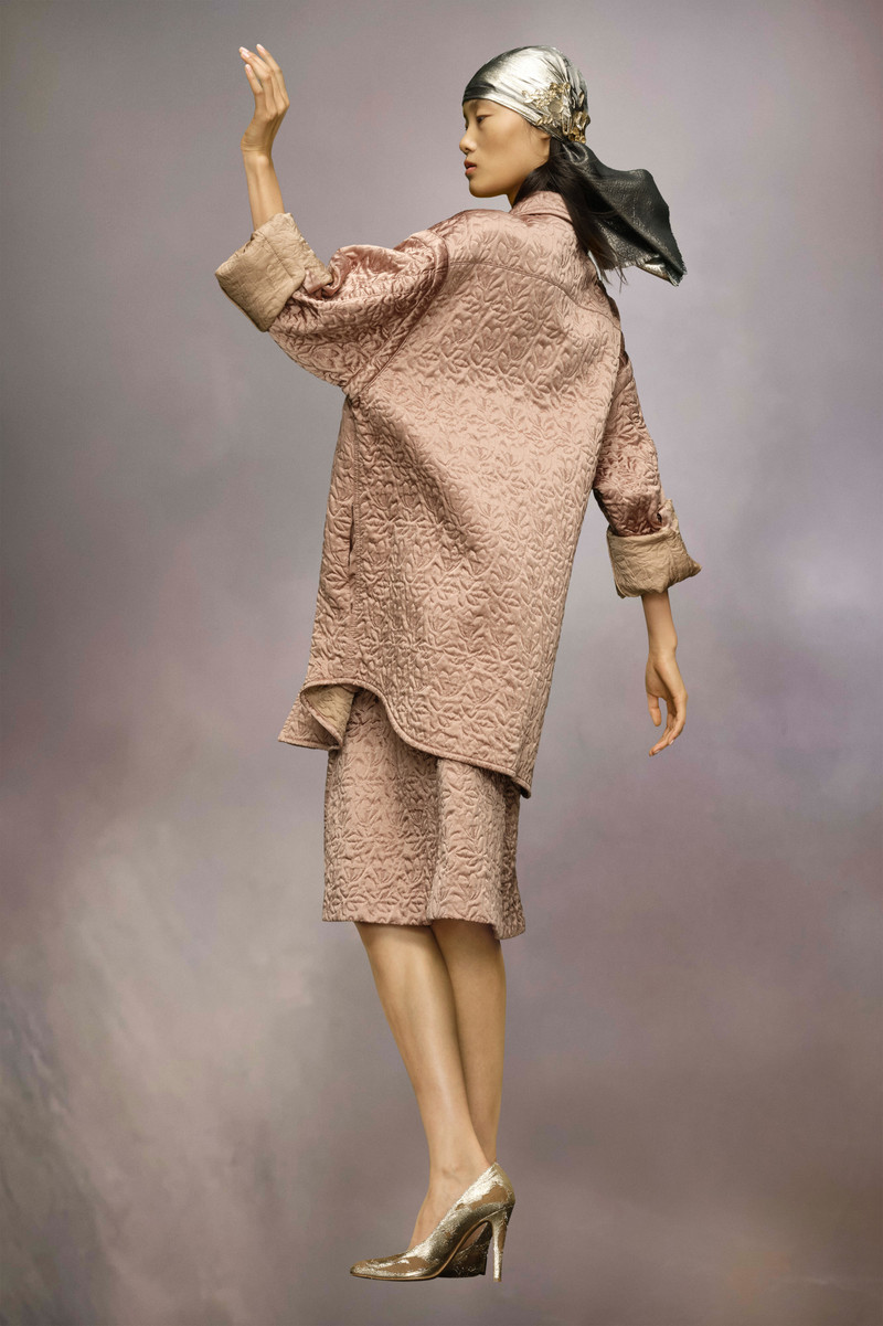 Quilted satin shirt 3