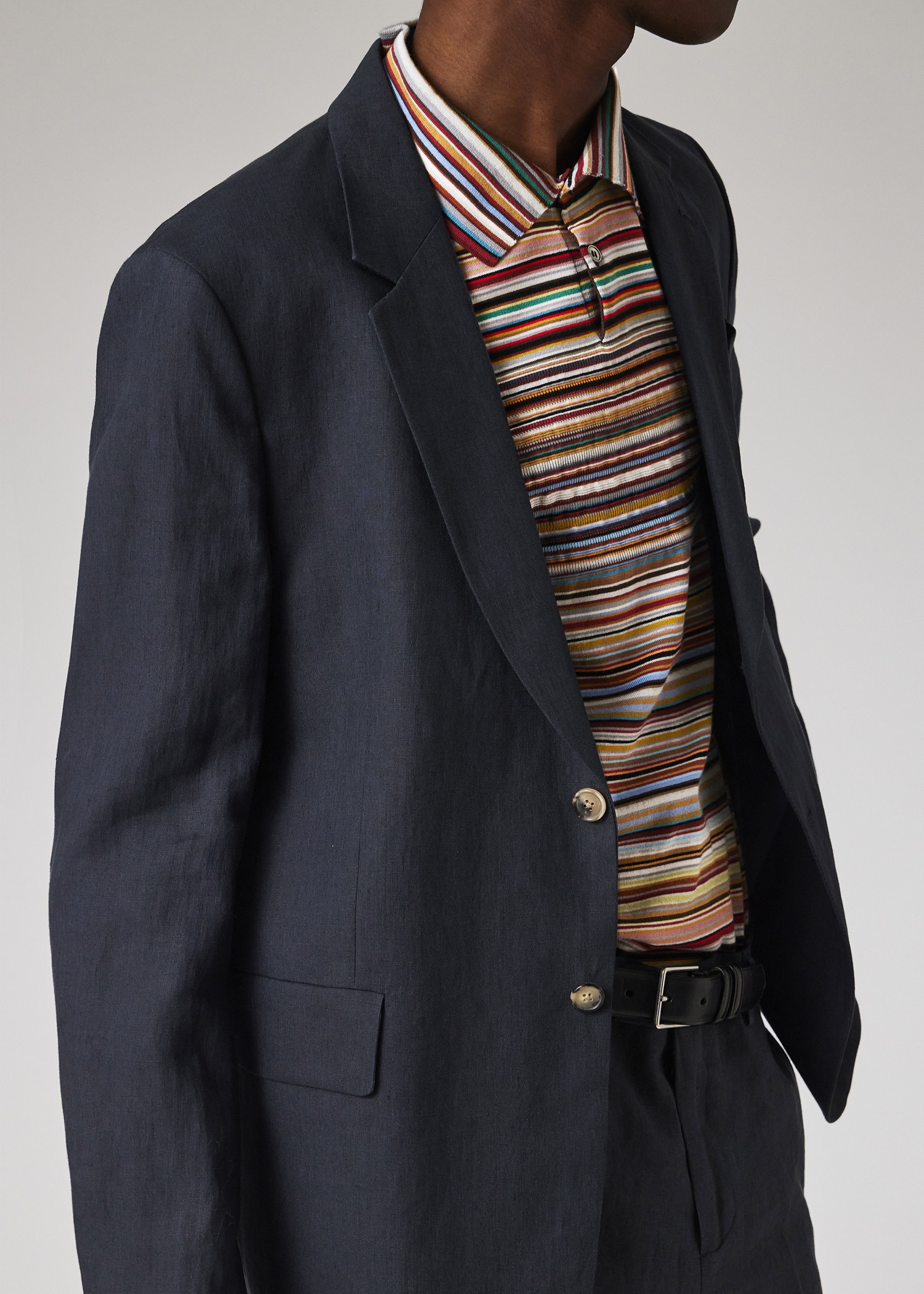 Linen Buggy-Lined Blazer - 12