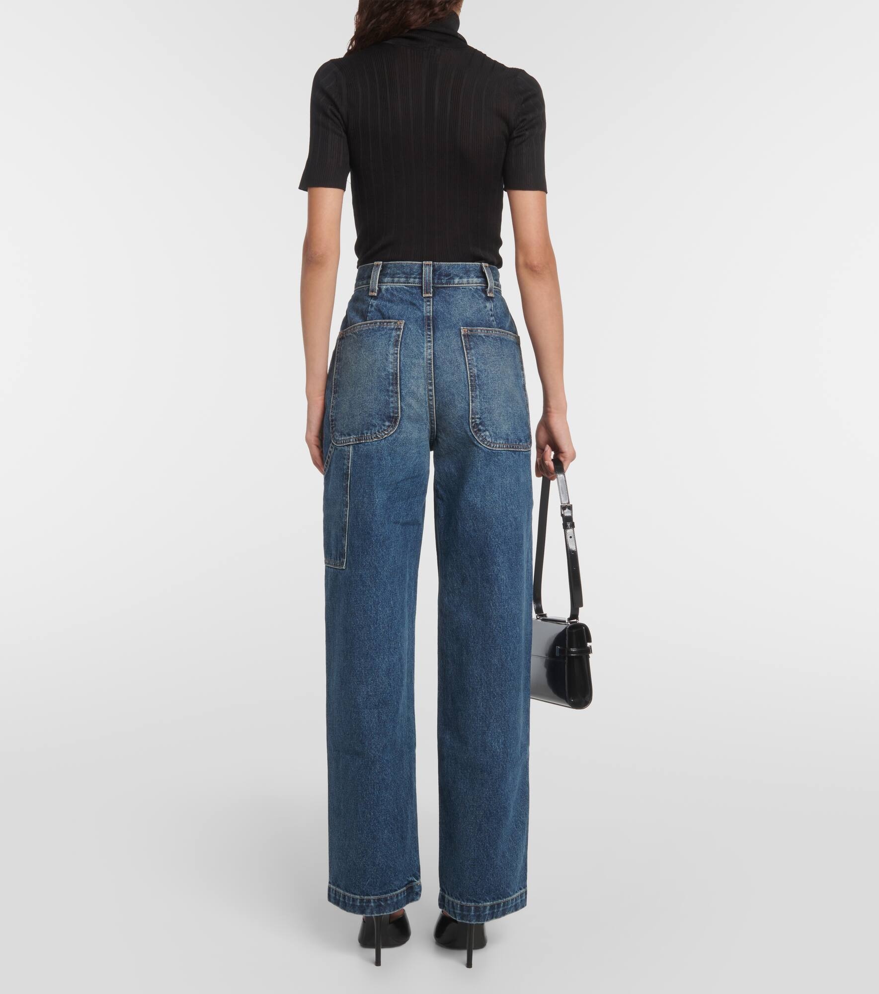 Aaron wide-leg jeans - 3
