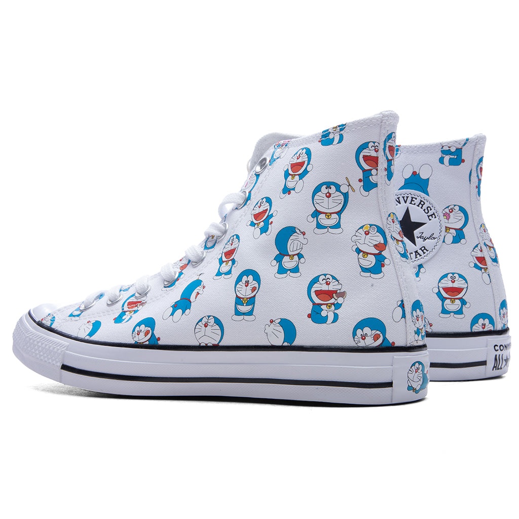 CONVERSE X DORAEMON CHUCK TAYLOR ALL STAR HI - VINTAGE WHITE/HAWAIIAN GOLD/FLAMINGO - 3