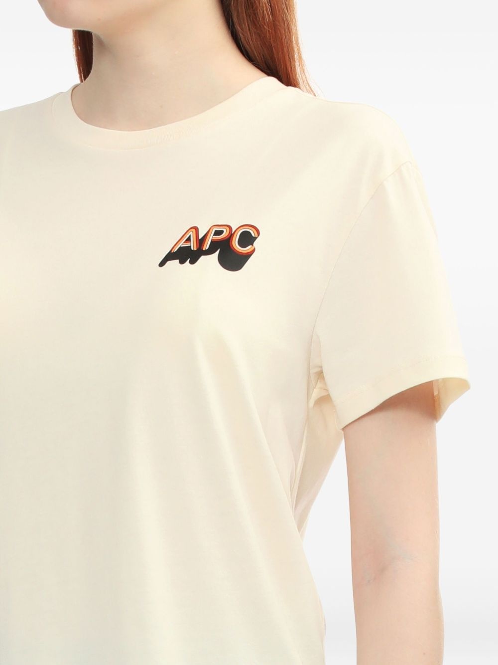 logo-print cotton T-shirt - 5