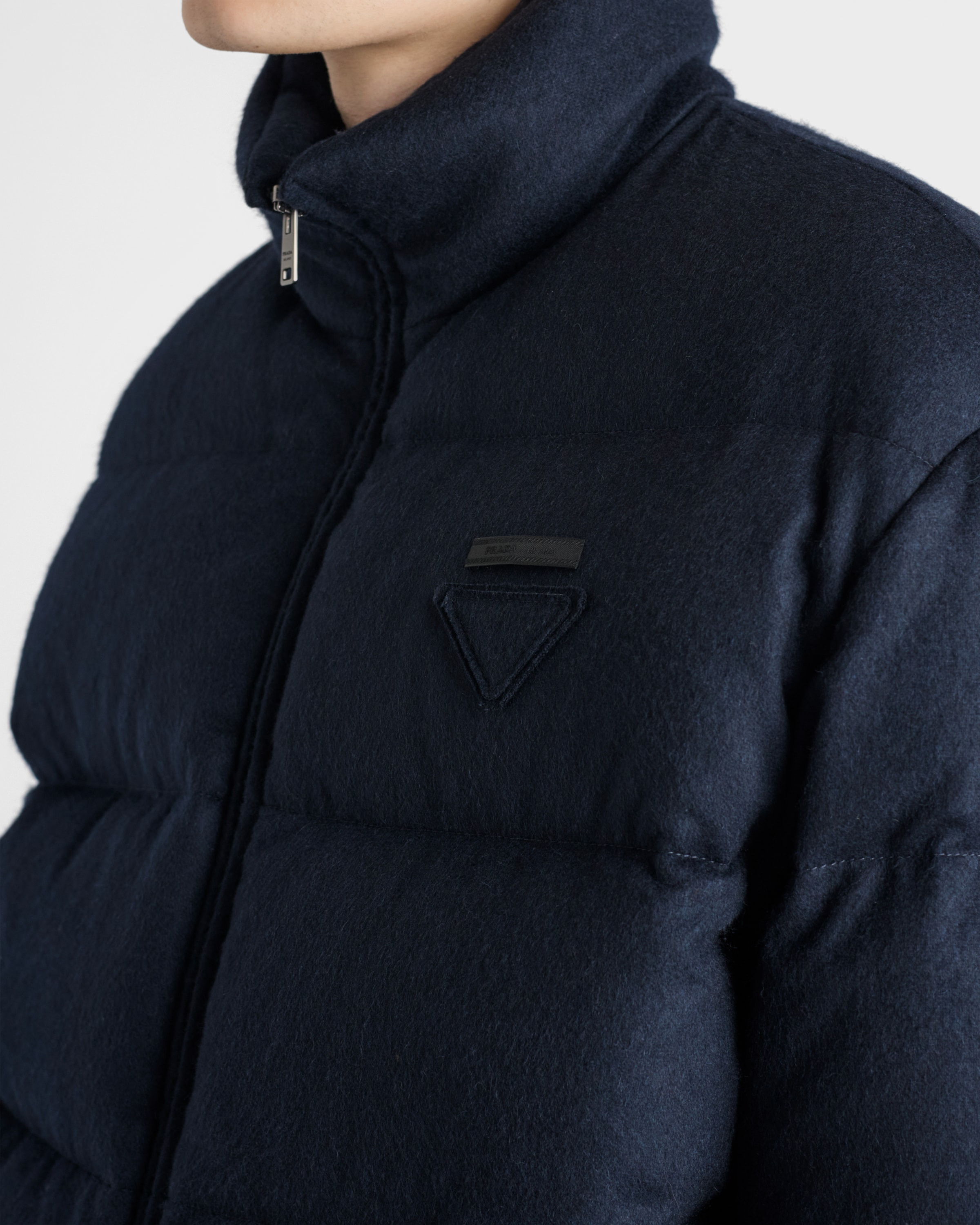Medium-weight cashmere down jacket - 4
