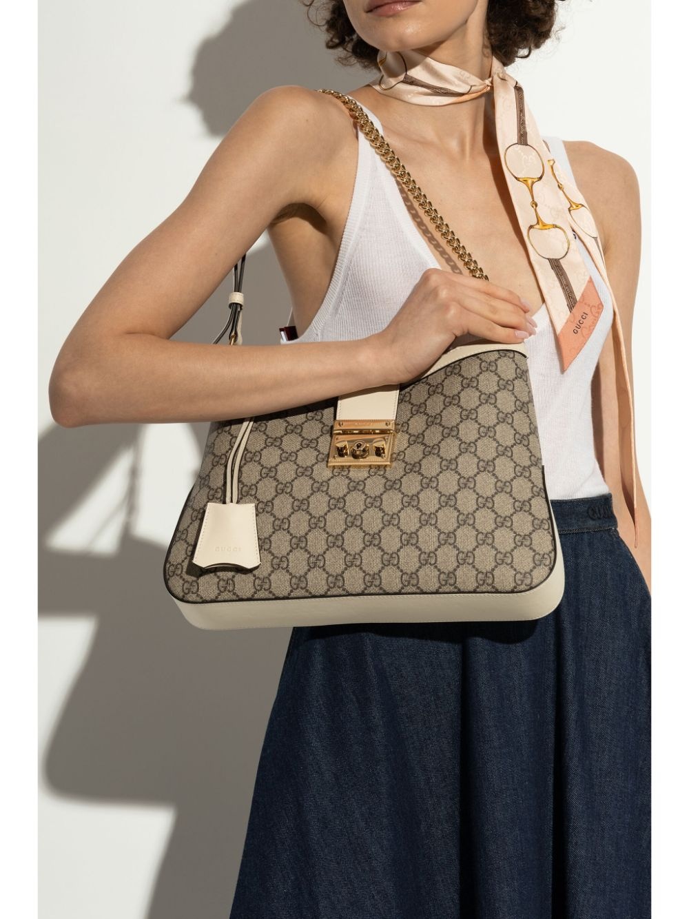 medium Padlock GG shoulder bag - 2