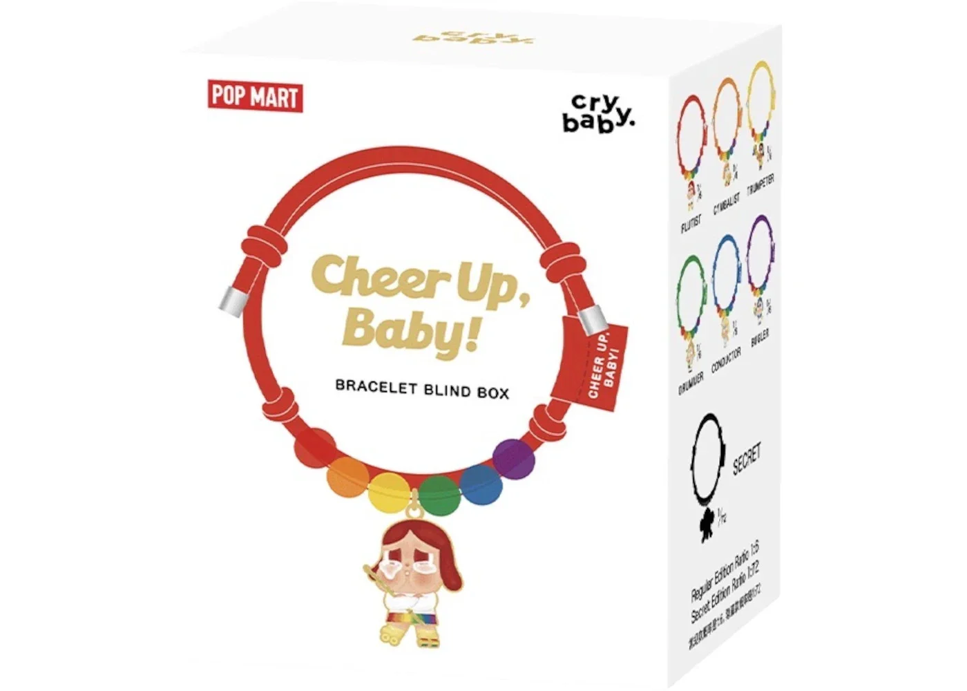 Pop Mart CRYBABY Cheer Up, Baby! Series Bracelet Single Blind Box - 1