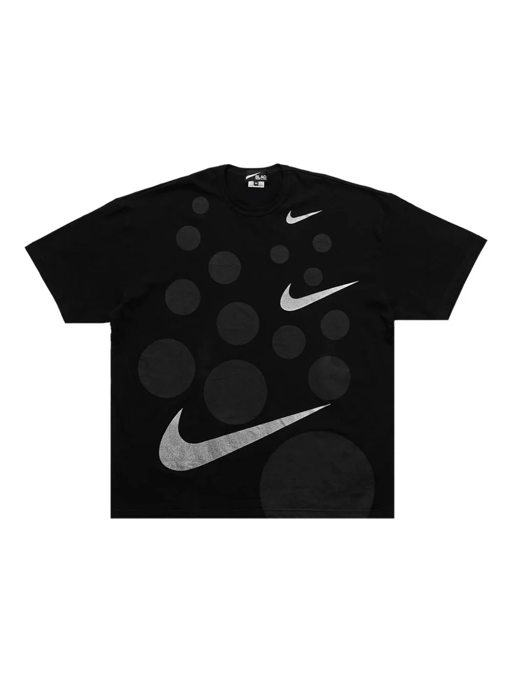 swoosh circle-print t-shirt - 1