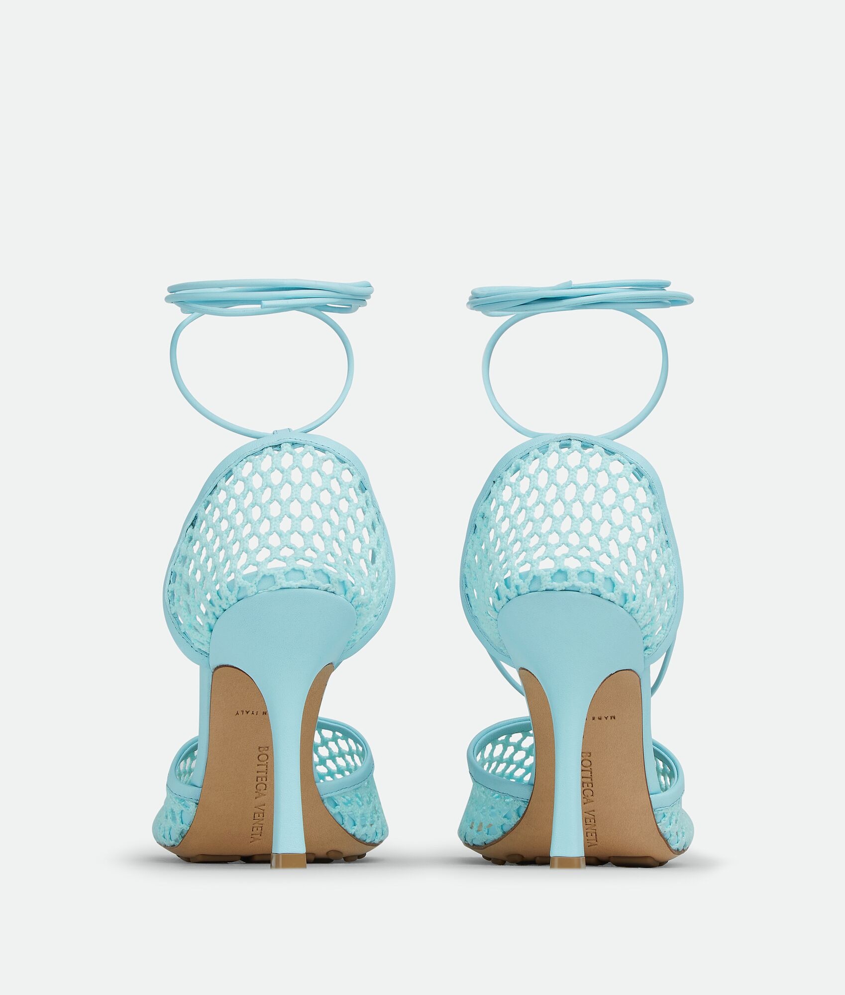 stretch lace-up sandal - 3