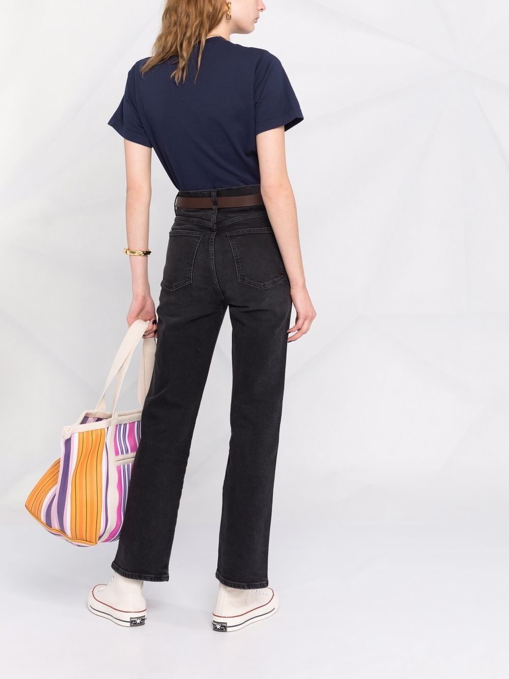 high-rise flared jeans - 6