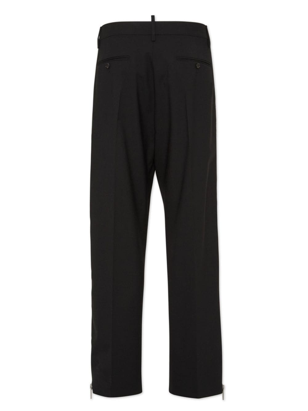 pleat-detail tailored trousers - 2