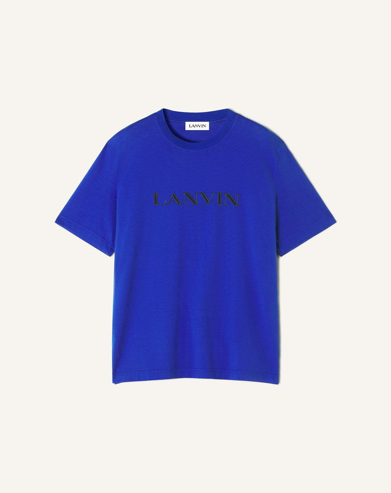 LANVIN EMBROIDERED COTTON T-SHIRT 1