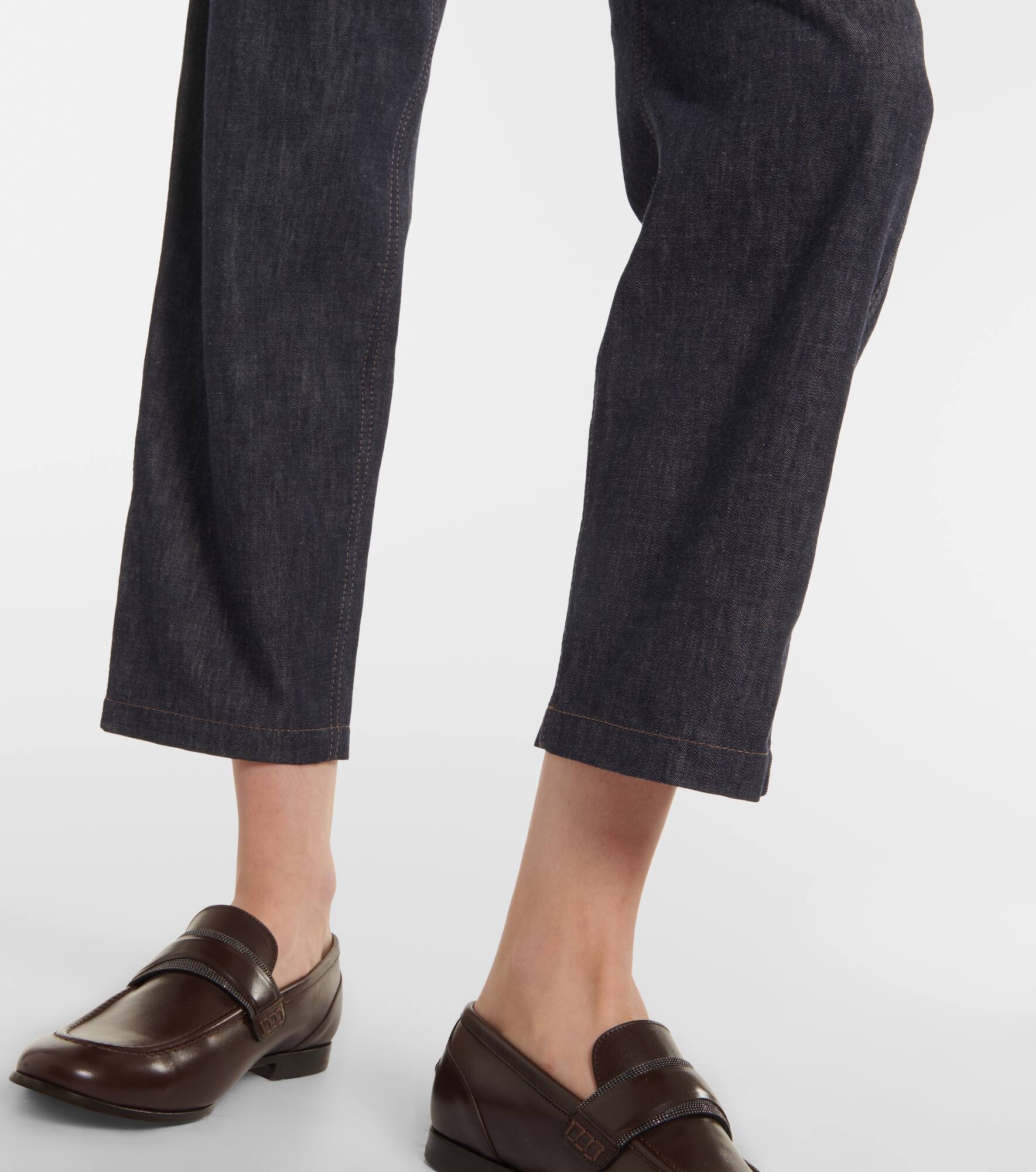 Mid-rise slim jeans - 5
