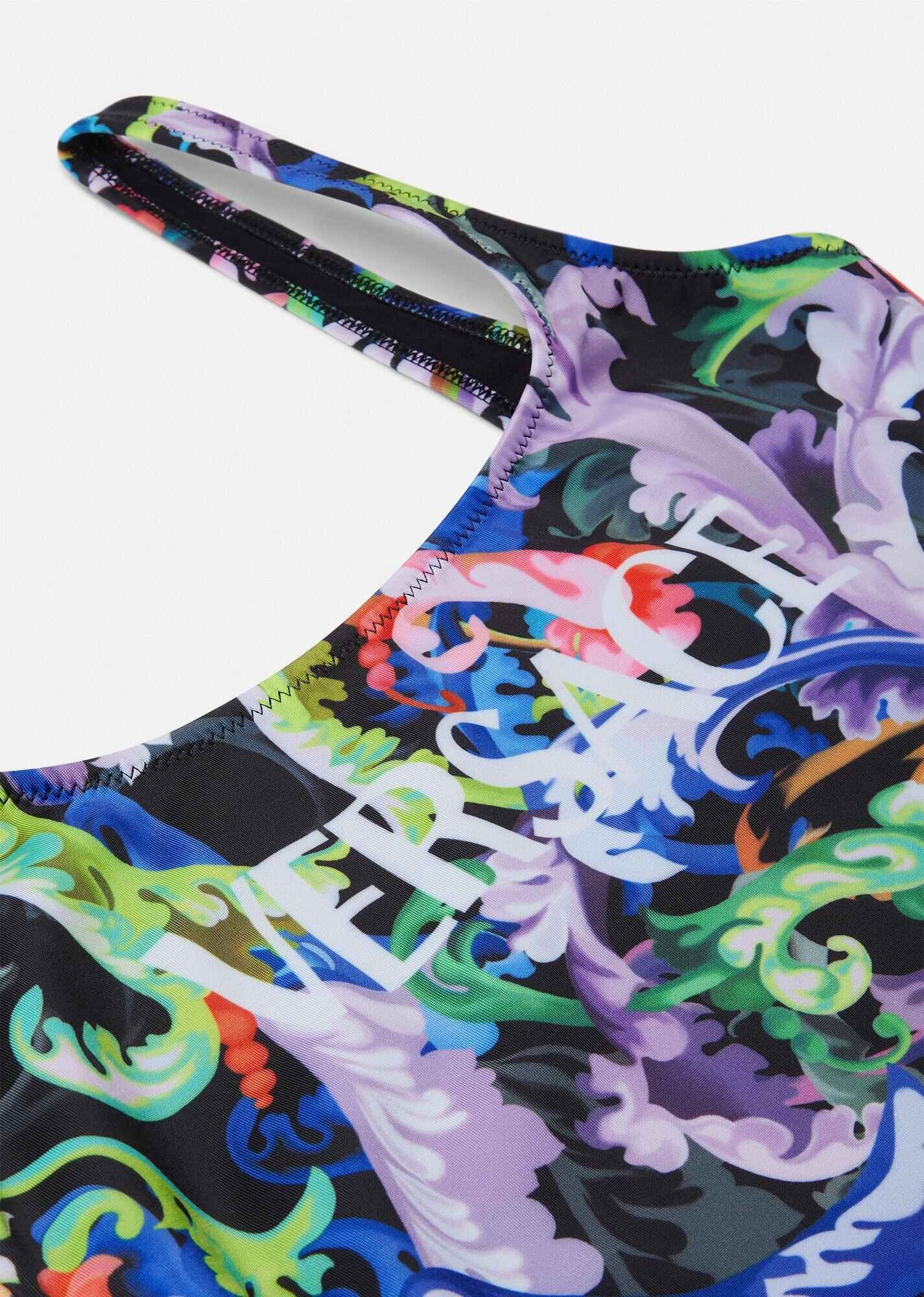 Baroccoflage Print One-Piece Swimsuit - 2