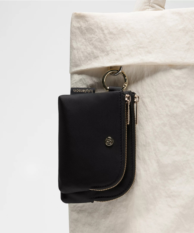 lululemon Double Zip Clippable Card Pouch outlook