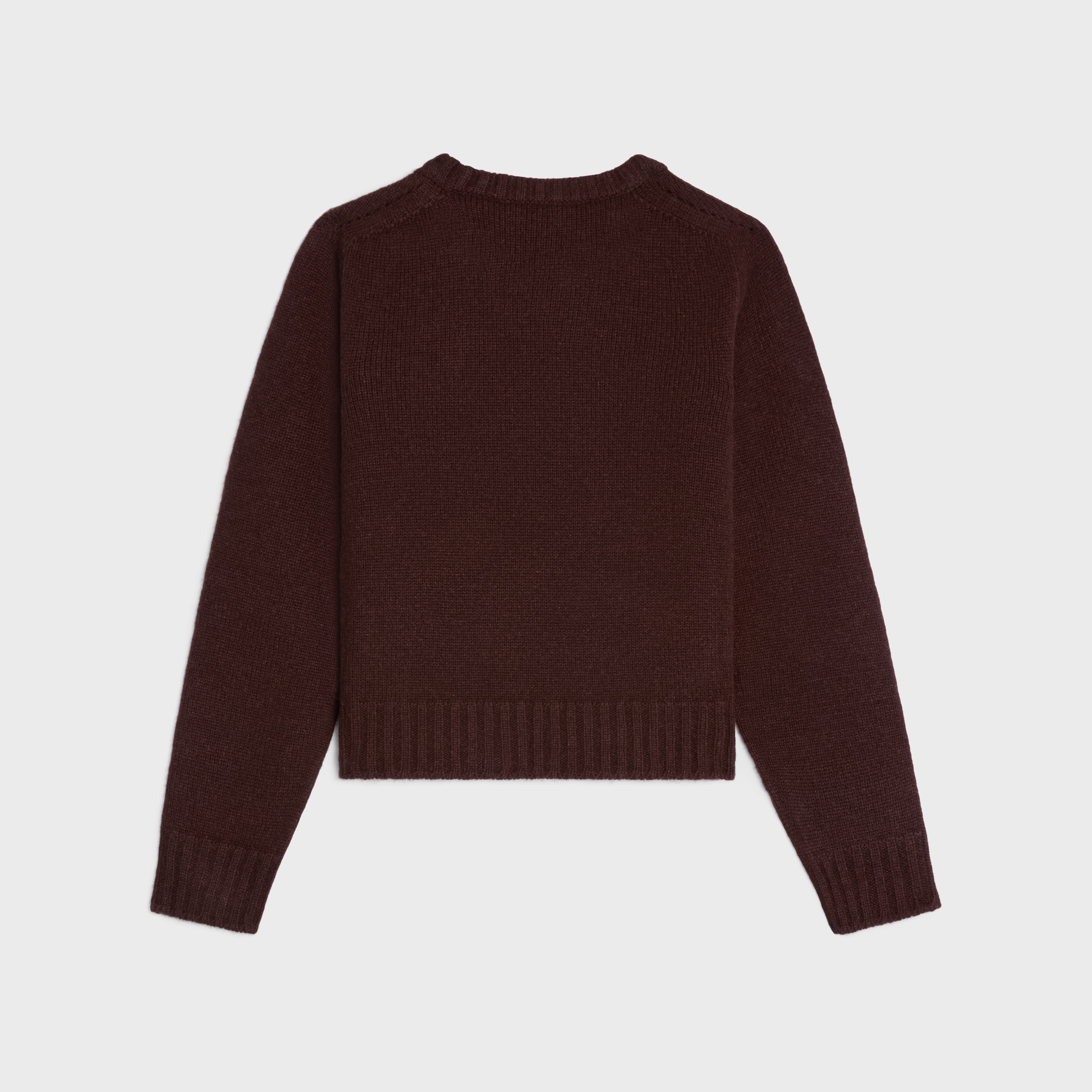 crewneck sweater IN seamless cashemire - 2
