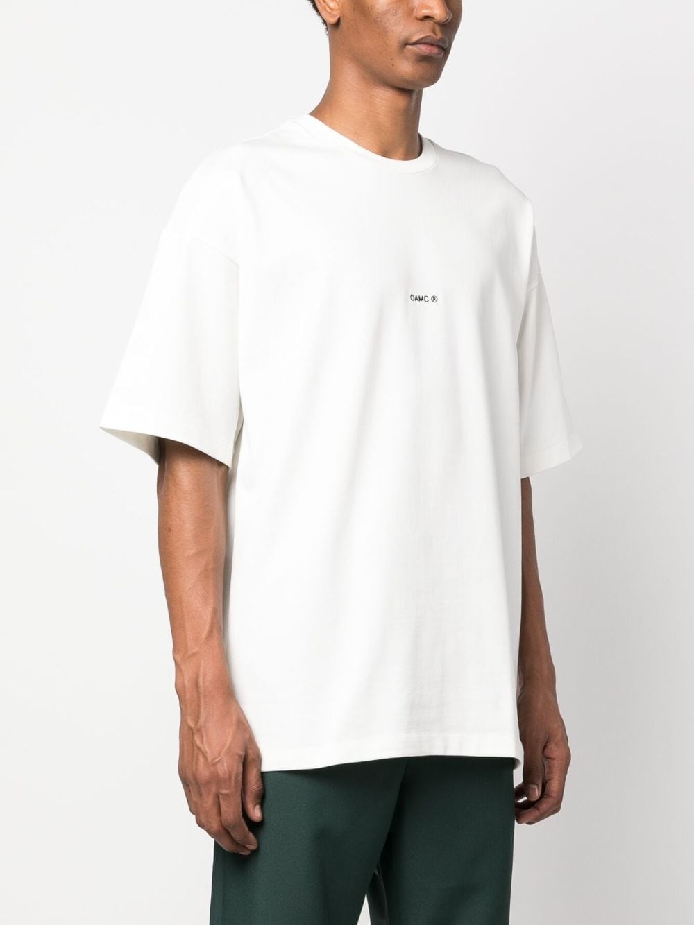 logo-print organic cotton T-shirt - 4